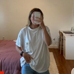 Free people Rubi tee white.